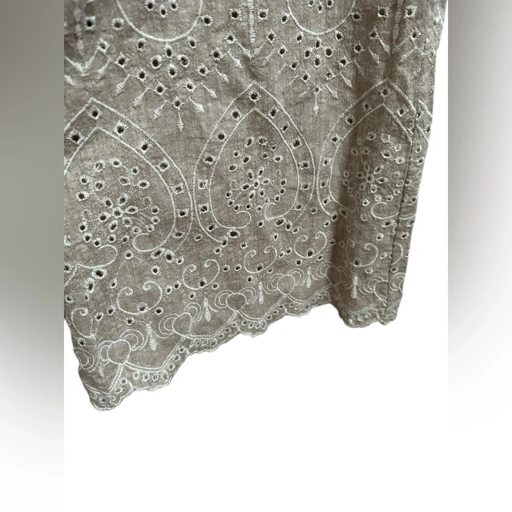 Sundance Tan Ankle Cropped Pants - Picture 5 of 8